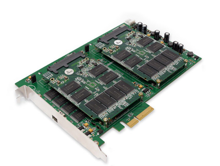 A Wings with four ssd's attached