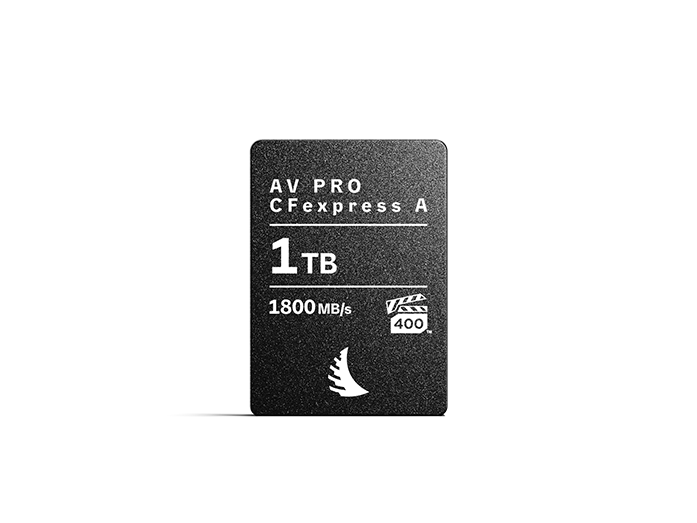 CFexpress Type A memory card with 1 TB capacity displayed on a neutral background.