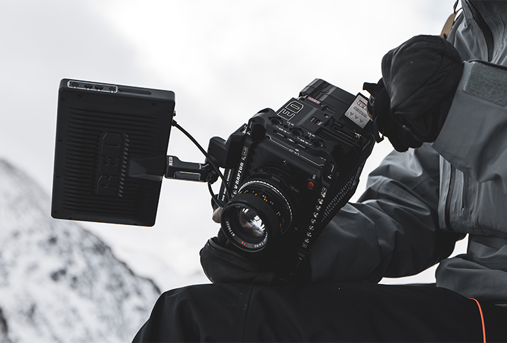 Creative professionals testing Angelbird gear during a real-world shoot