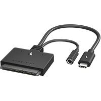 USB C to SATA Adapter displayed on a neutral background