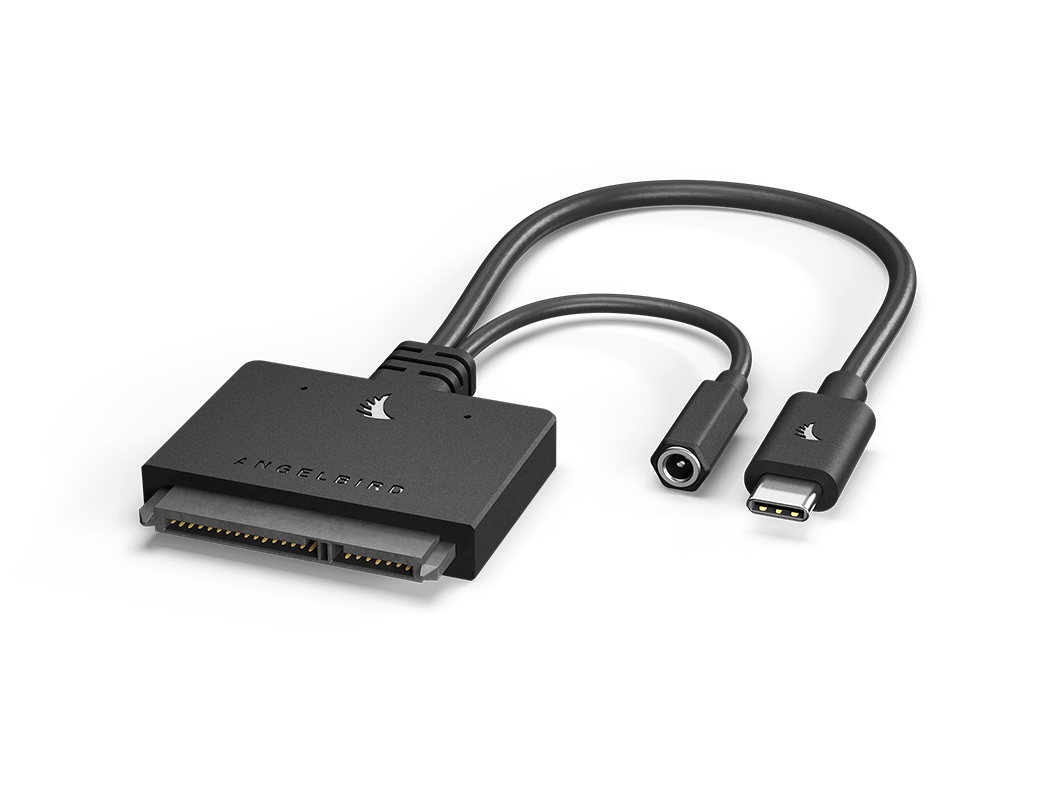 USB C to SATA Adapter displayed without background