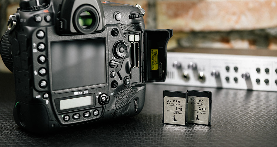 Fully Qualified CFexpress 2.0 Type B cards for Nikon D6 Angelbird