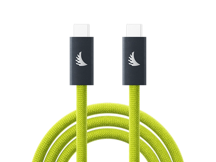 Product image USB-C 3.2 Solid Flex™ Tether Cable Lime 4.5 m | 14.8 ft